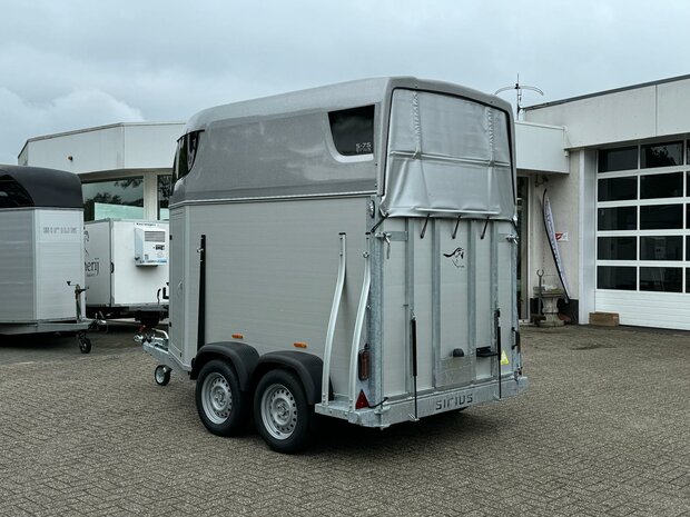 Sirius S75 Zadelkamer 2 Paards Trailer