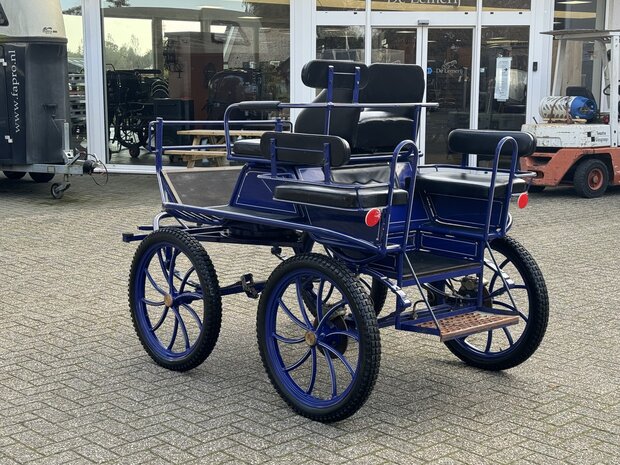 1/2Sp. Recreatiewagen 23 Inch Blauw