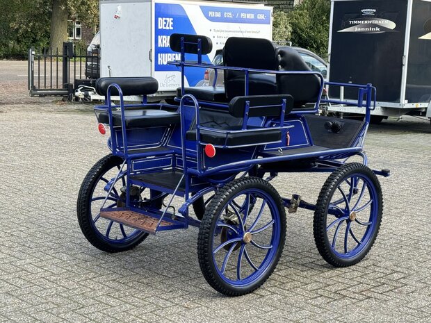 1/2Sp. Recreatiewagen 23 Inch Blauw