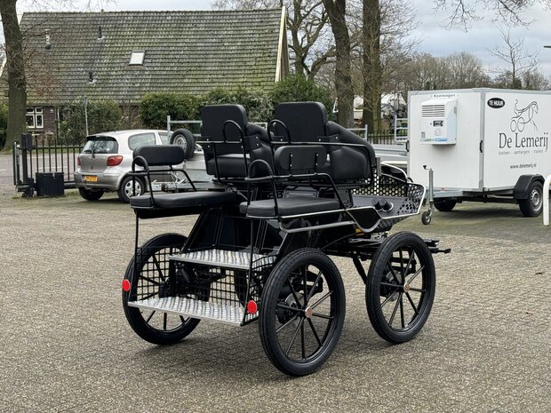 1/2Sp. Doorloopwagen Recreatiewagen Paard